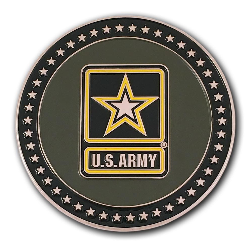U.S. Army Enamel Collector Coin