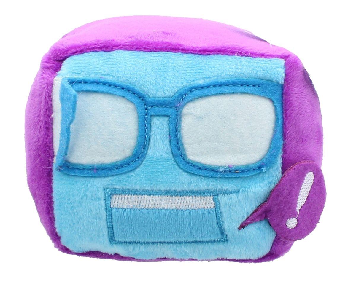 Nerd Block Cube Plush, Purple