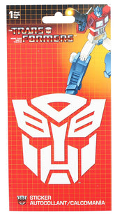 Transformers 4" Autobot Logo Car Decal
