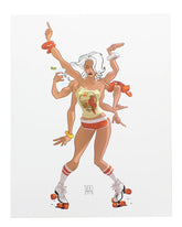 "Disco Spiral" 8x10 Art Print by Ramon Perez (Nerd Block NYCC16 Exclusive)