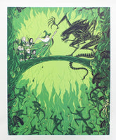 Lord of the Rings vs Aliens 8x10 Art Print by Fredrik Eden (Nerd Block)