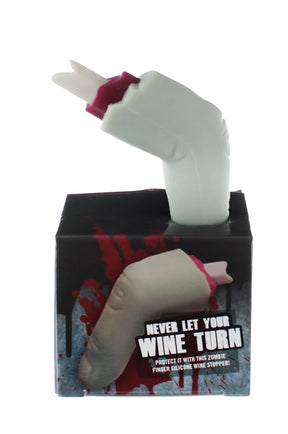 Severed Finger Rubber Wine Stopper