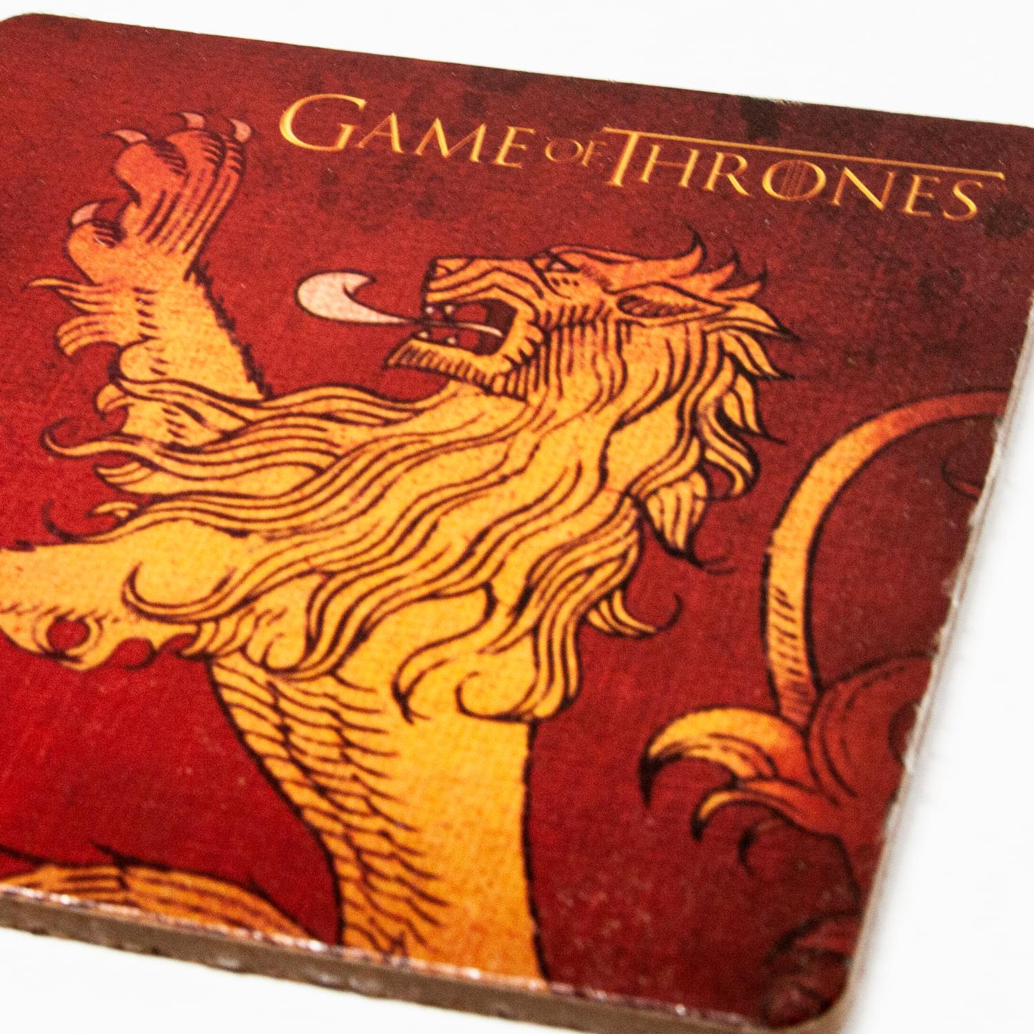 Game Of Thrones Coasters | Nerd Block Exclusive Drink Coaster Pads | Set of 4