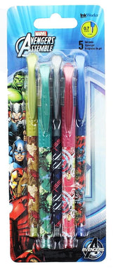 Marvel Avengers Assemble Colored Gel Pens, 5-Pack