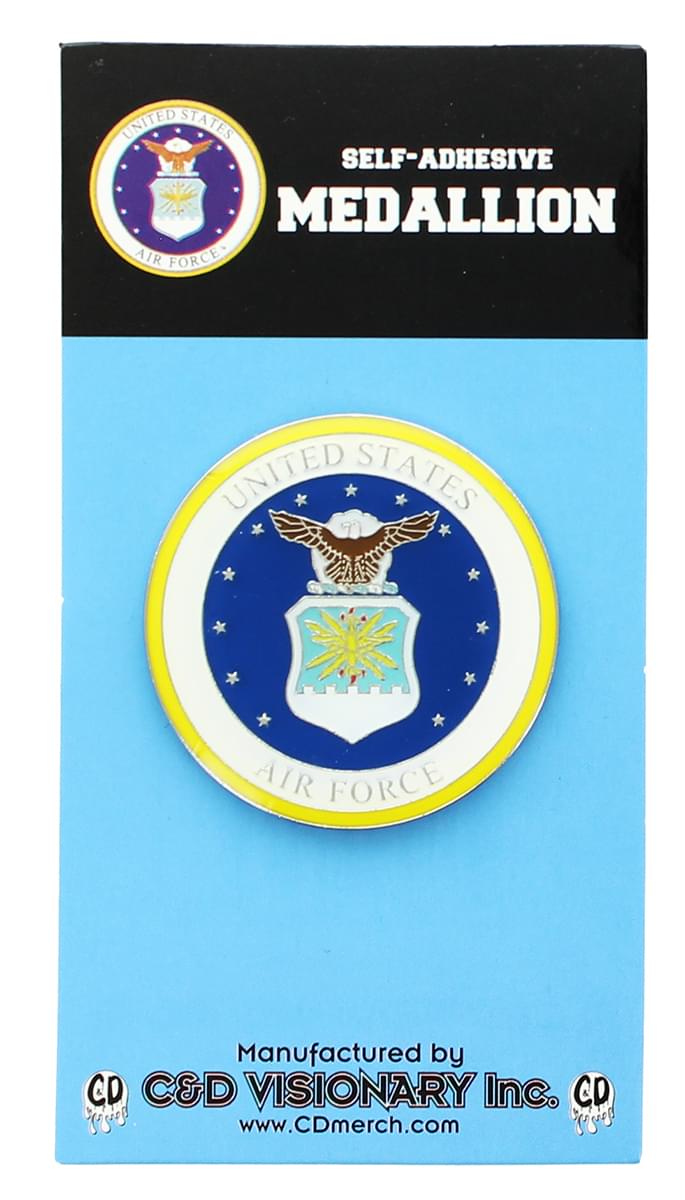 U.S. Air Force Self-Adhesive Medallion