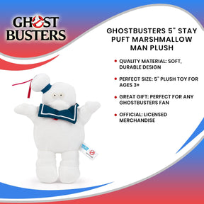 Ghostbusters 5" Stay Puft Marshmallow Man Plush