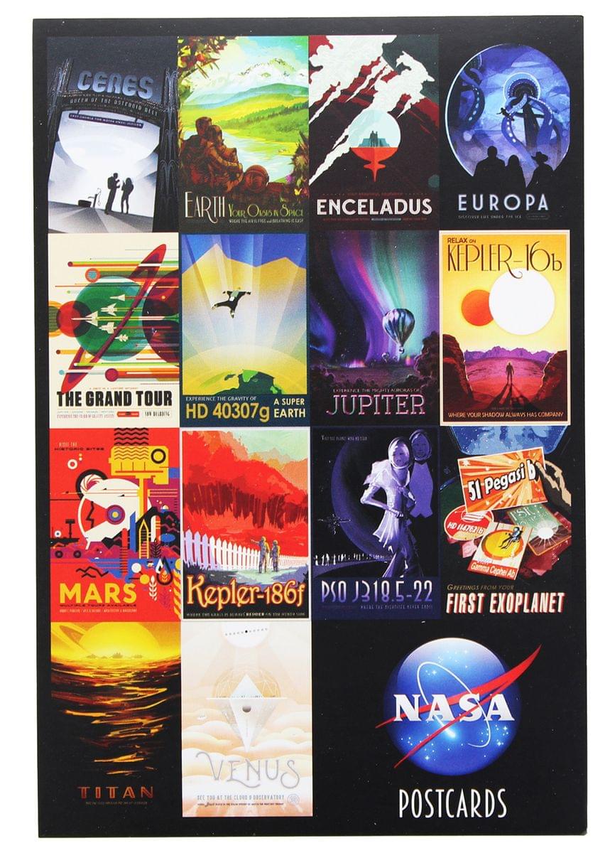 NASA Postcards Pack 14 Count