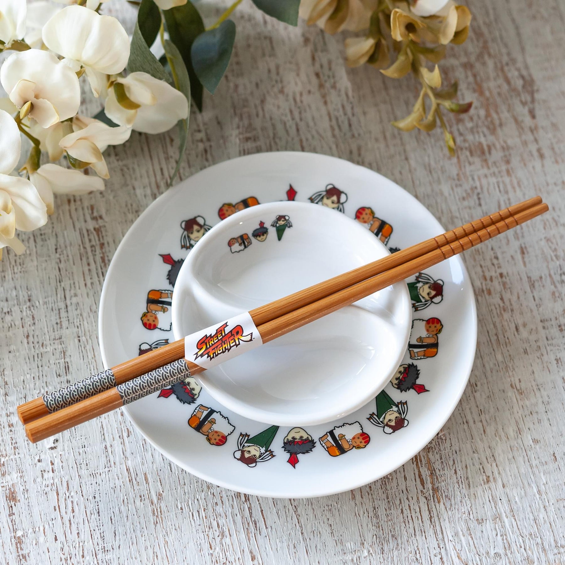 Toynk Street Fighter Sushi Set With Chopsticks : Target