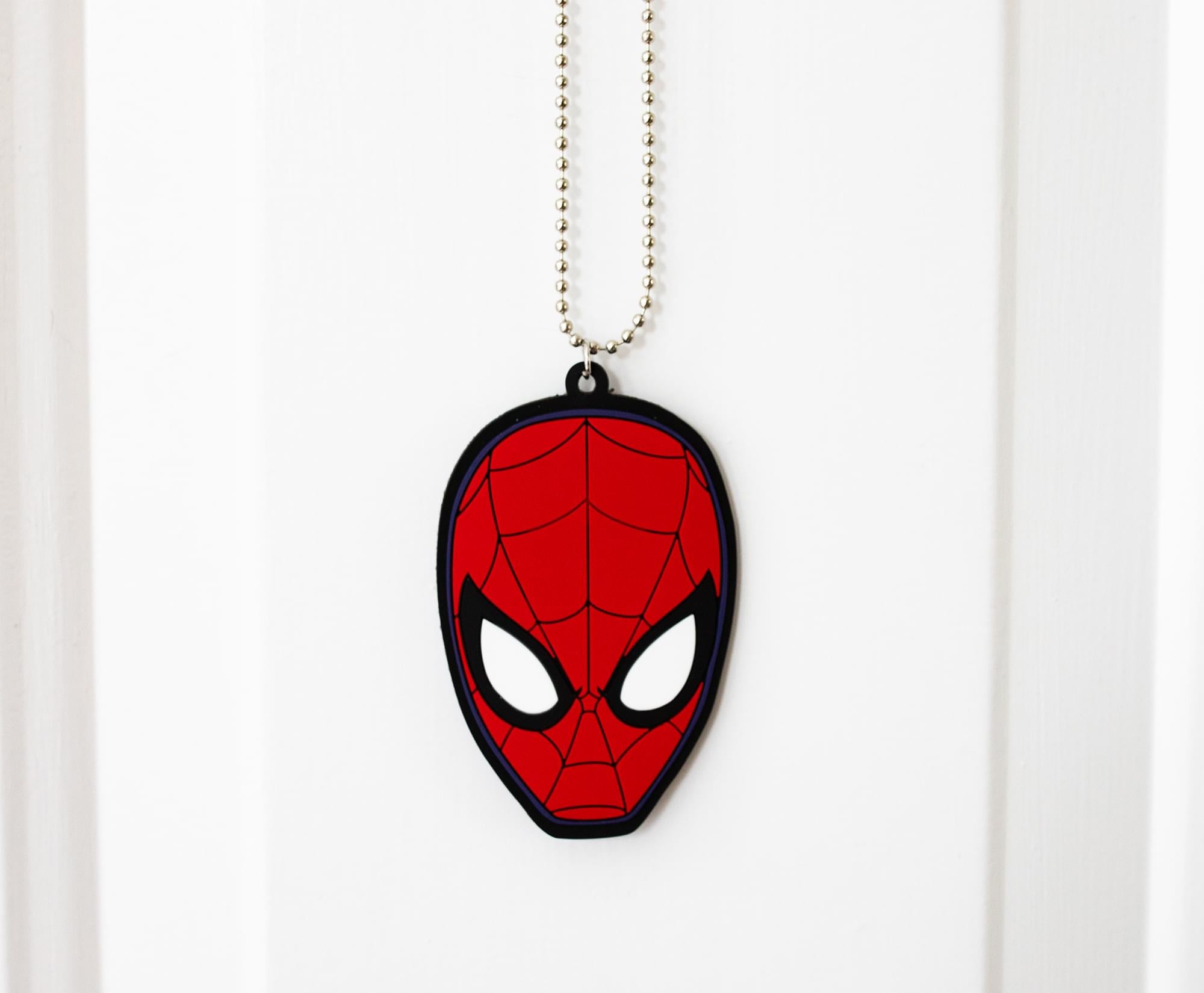 Marvel Spider-Man Printed Tin Case w/ Rubber Charm