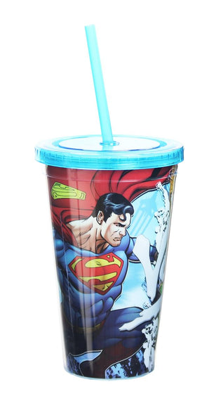 Superman vs Lex Luthor 16oz Carnival Cup