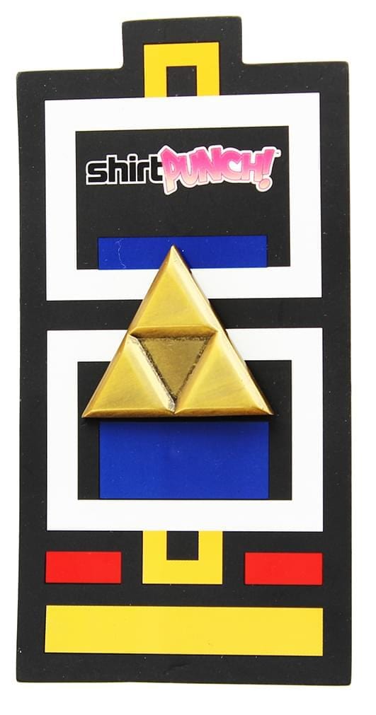 Legend of Zelda Bronze Triforce Pin