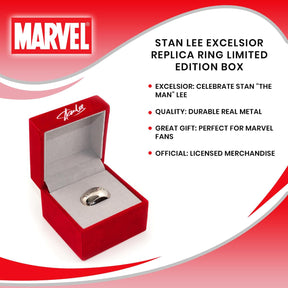 Stan Lee Excelsior Replica Ring Limited Edition Box