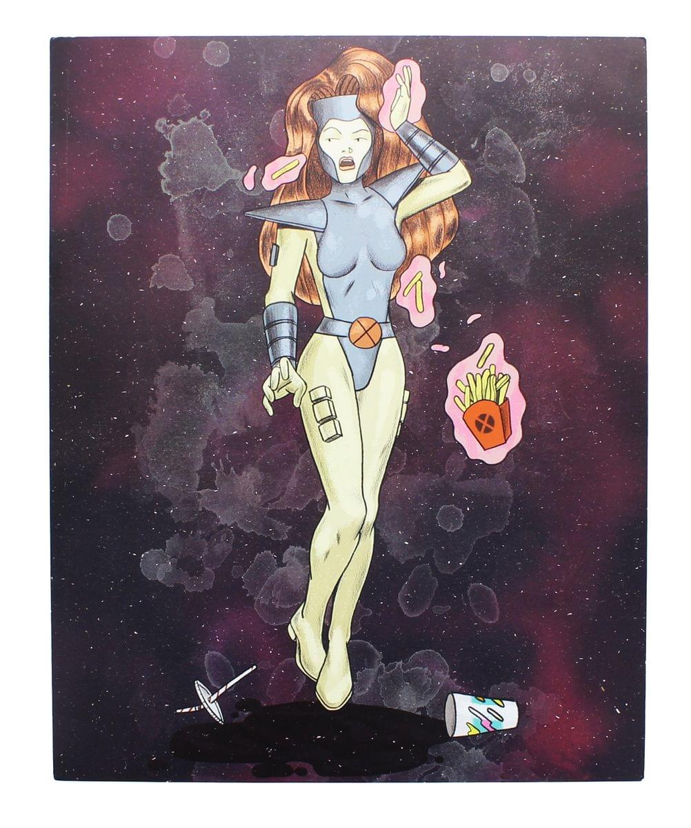 X-Men Jean Grey 8x10 Art Print by Max Wittert (Nerd Block Exclusive)