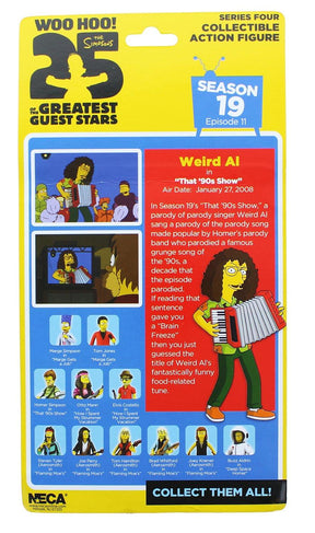 The Simpsons 25 Greatest Guest Stars Series 4 Figure, Weird Al Yankovic