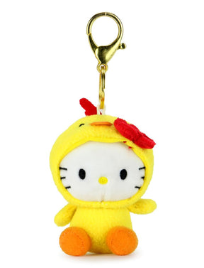 Hello Kitty x Nissin Cup Noodles Plush Charm Keychain | Chicken Kitty