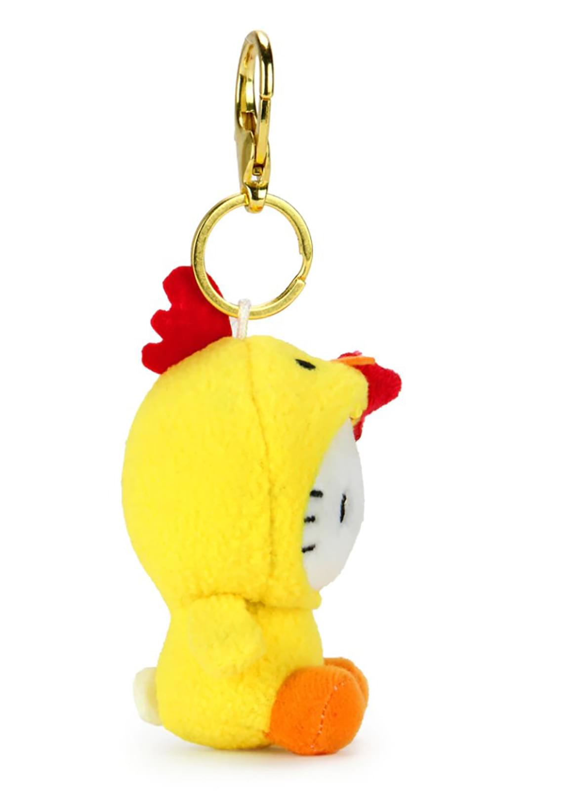 Hello Kitty x Nissin Cup Noodles Plush Charm Keychain | Chicken Kitty