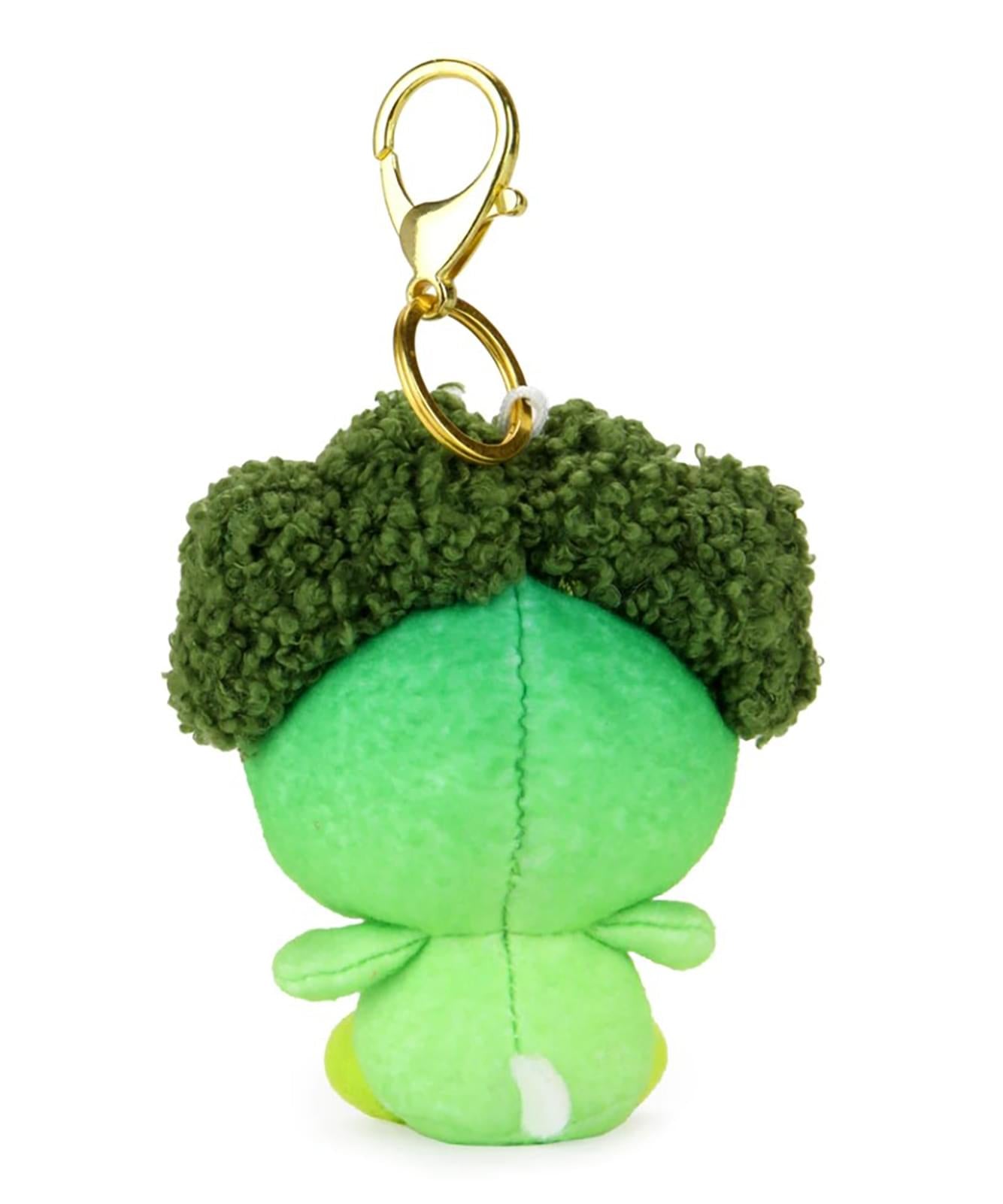 Hello Kitty x Nissin Cup Noodles Plush Charm Keychain | Broccoli Kitty