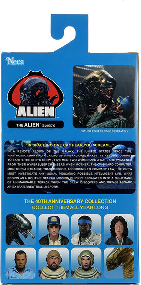 Alien 40th Anniversary 7 Inch Action Figure | Alien (Bloody)