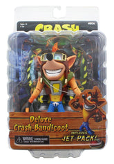 Crash Bandicoot 7-Inch Scale Action Figure - Deluxe Crash w/ Jetpack