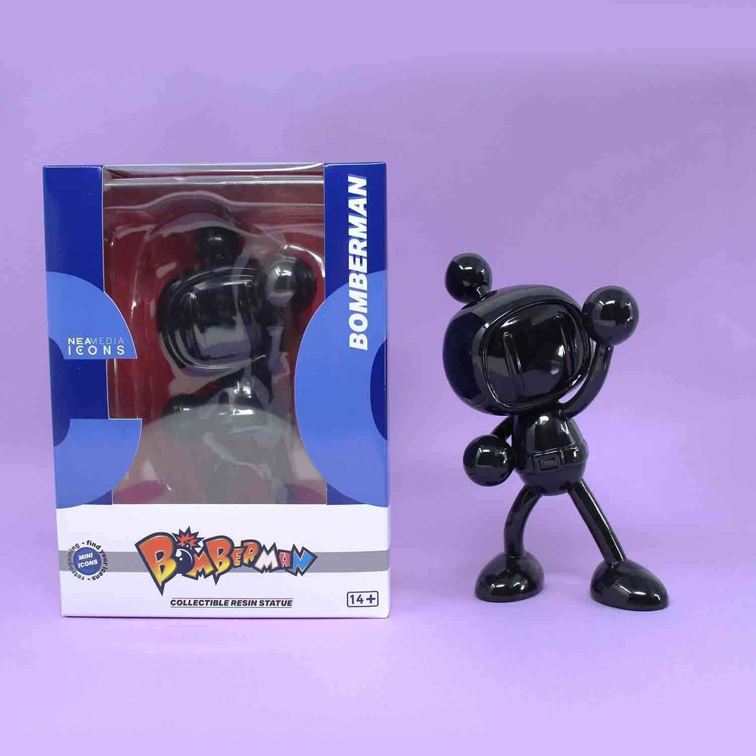 Bomberman Mini Icons 5.9 Inch Collectible Resin Statue | Black