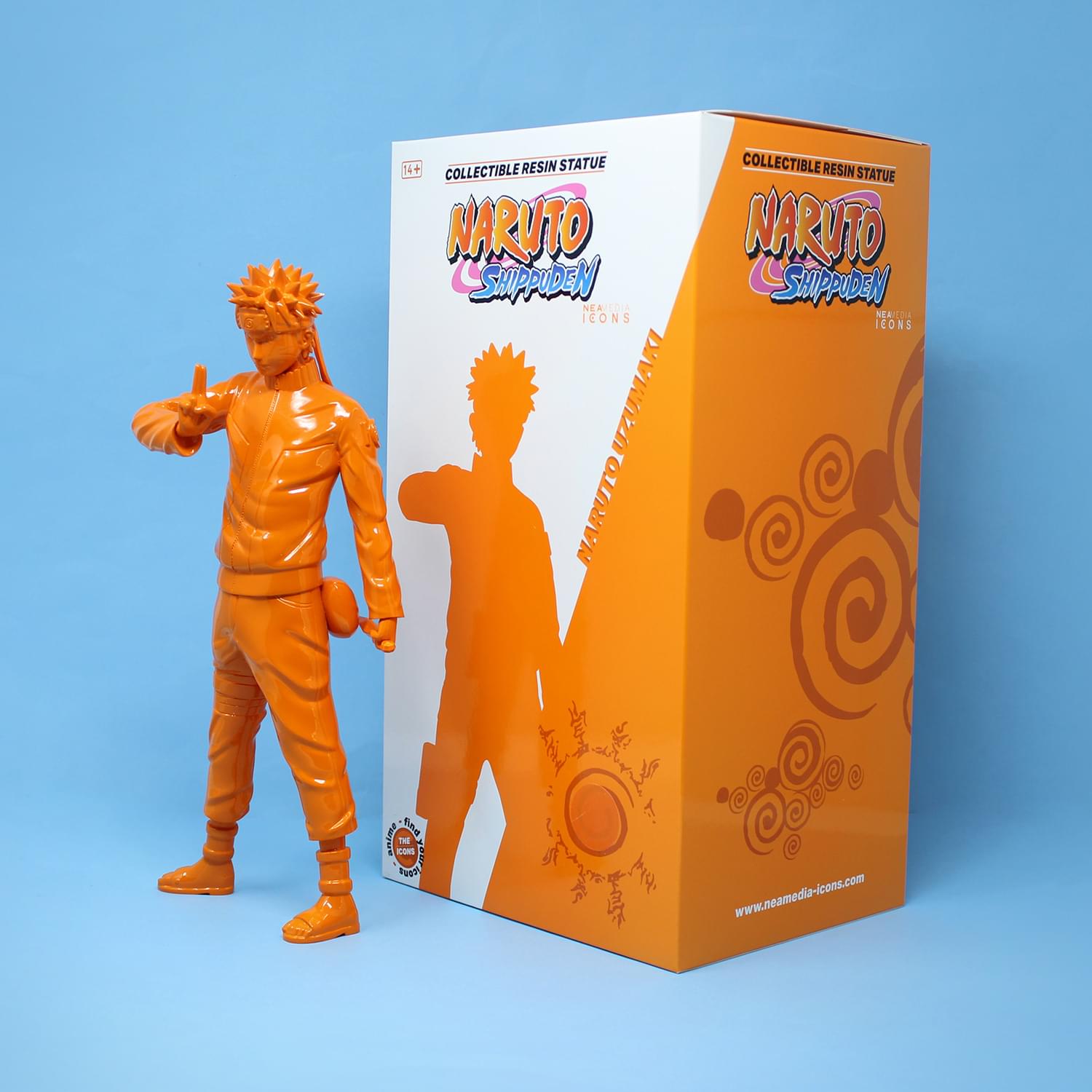 Naruto Icons 11.8 Inch Resin Figure | Orange