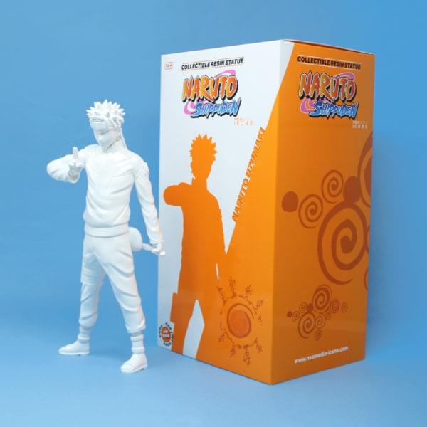 Naruto Icons 11.8 Inch Resin Figure | White