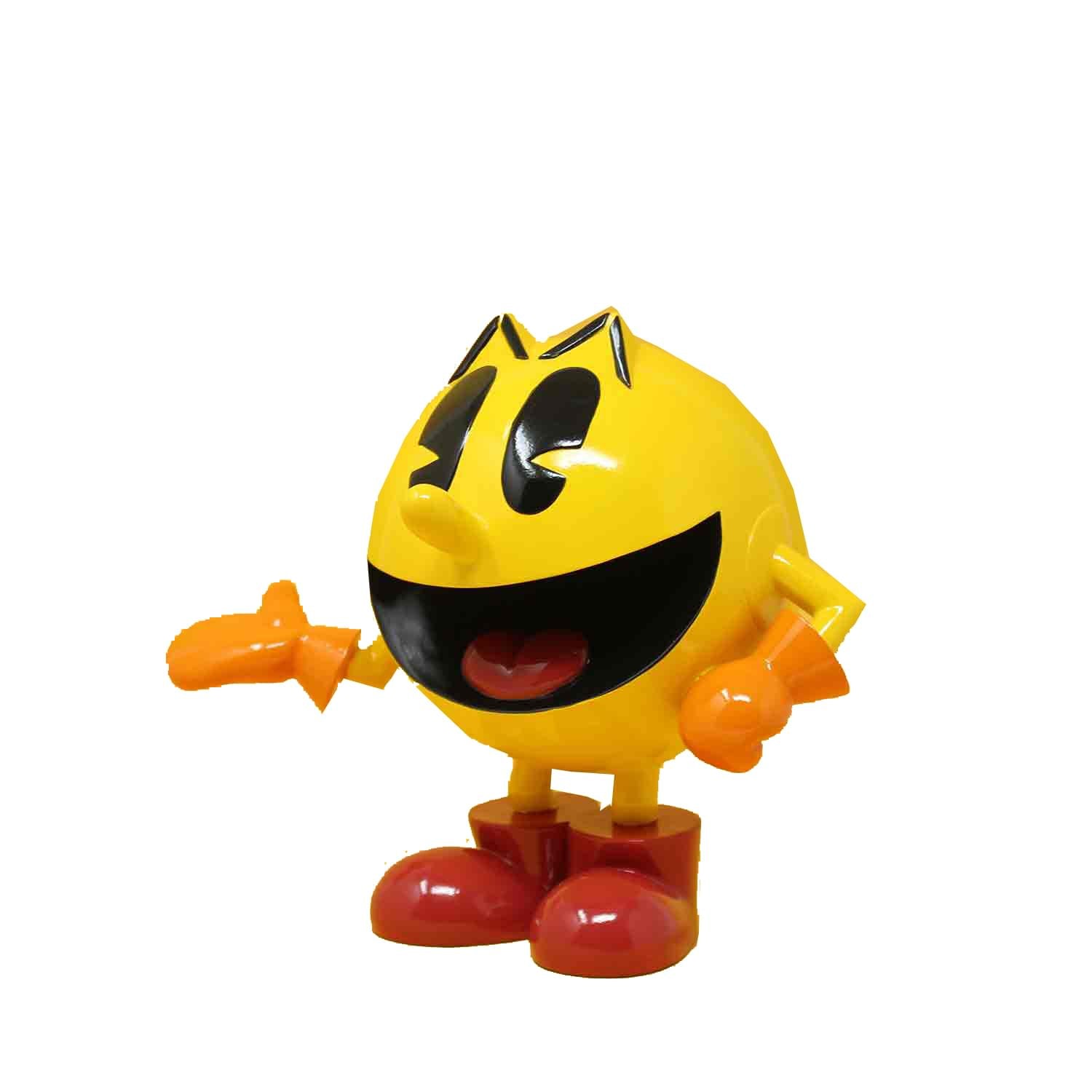 Pac-Man Mini Icons 7.9 Inch Collectible Resin Statue | Classic Colors