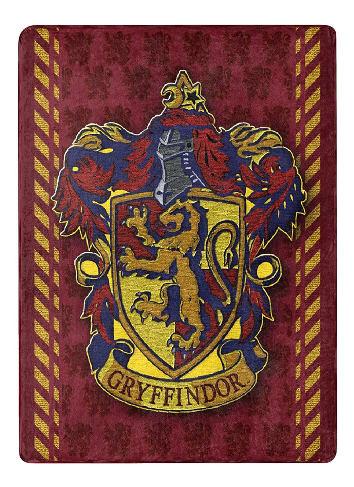 Harry Potter House Gryffindor 46 x 60 Inch Fleece Throw Blanket