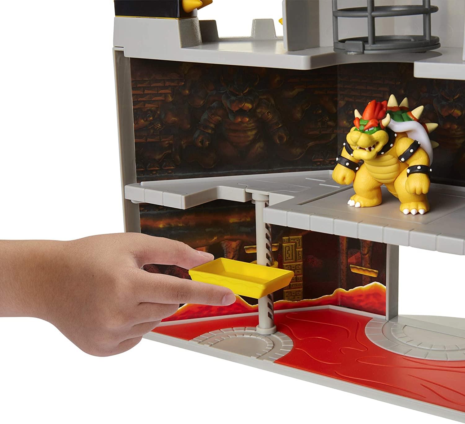 Super Mario World of Nintendo 2.5 Inch Bowser's Castle Figure Playset