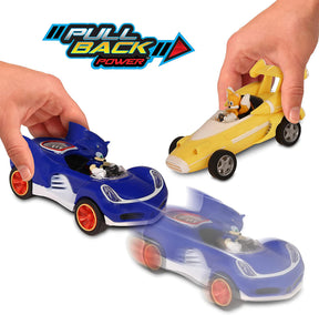 Sonic the Hedgehog Pull Back Racers | Sonic & Tails