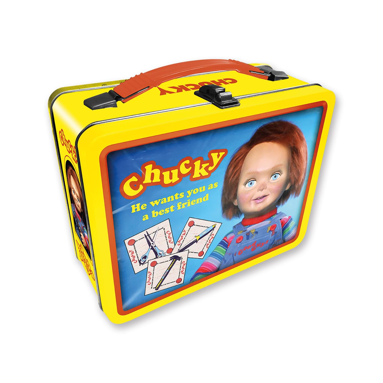 Childs Play Good Guy Chucky Tin Fun Box