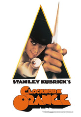 A Clockwork Orange Knife Tin Sign