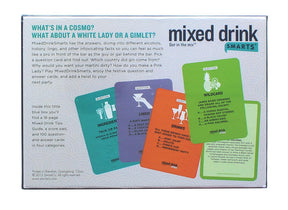 Mixed Drink Smarts Adult Question & Answer Trivia Game