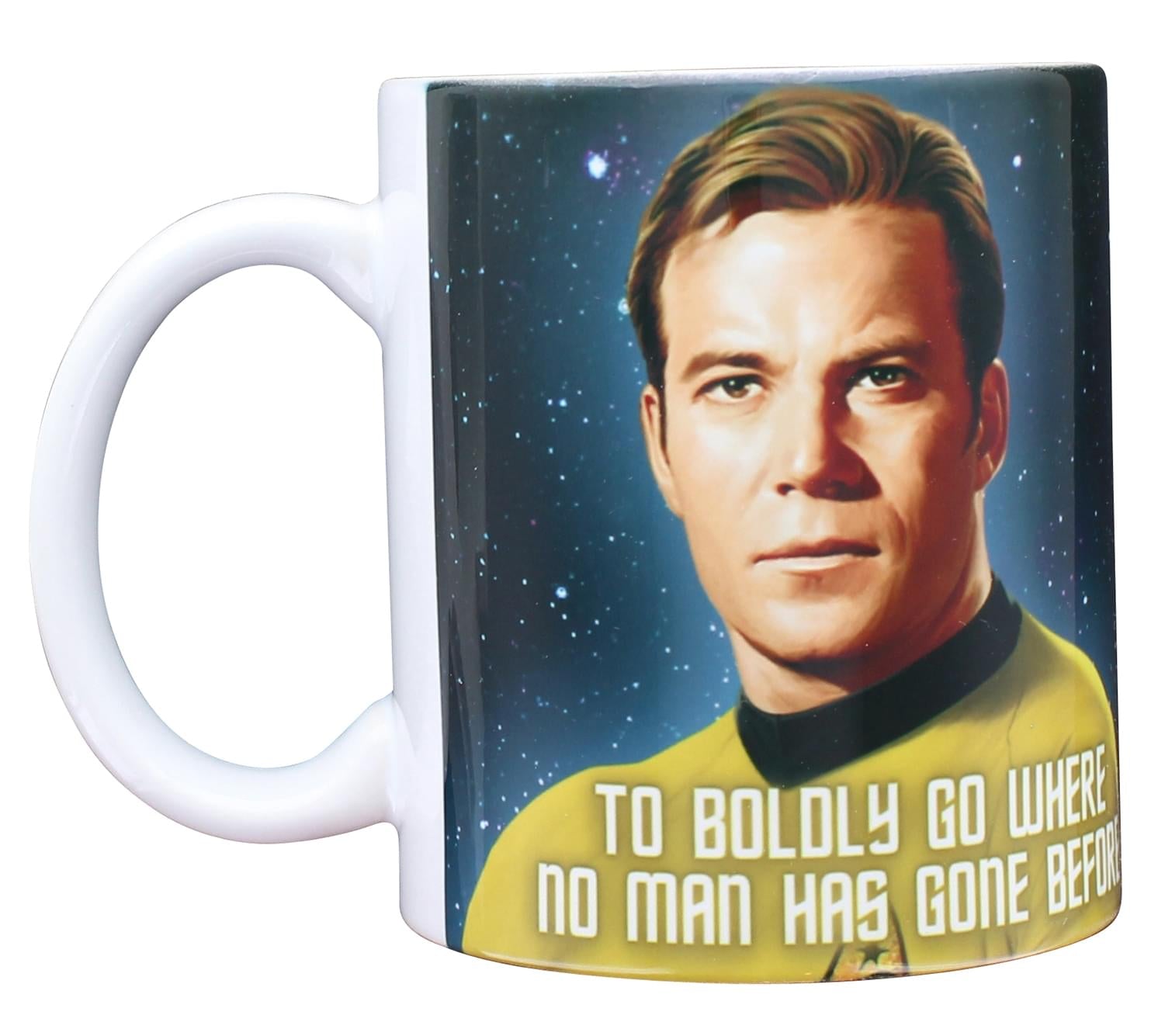 Star Trek Boldly Go Kirk 11oz Boxed Ceramic Mug