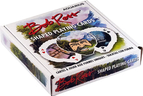 Bob Ross-Shaped Playing Cards | 52 Card Deck + 2 Jokers