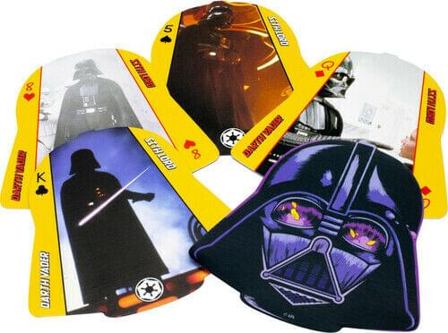 Star Wars Darth Vader Shaped Playing Cards | 52 Card Deck + 2 Jokers