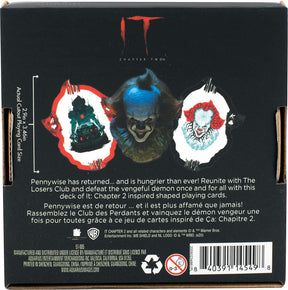 IT: Chapter 2 Pennywise Shaped Playing Cards | 52 Card Deck + 2 Jokers
