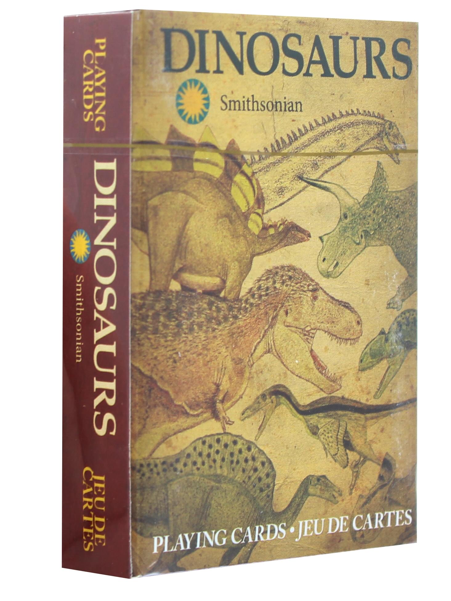 Smithsonian Dinosaurs Playing Cards | 52 Card Deck + 2 Jokers