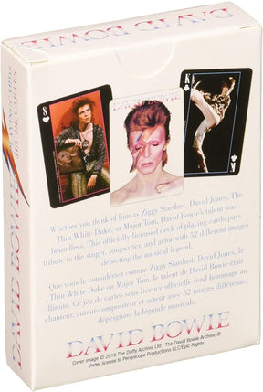David Bowie Playing Cards | 52 Card Deck + 2 Jokers