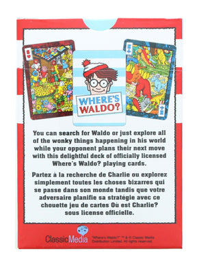 Wheres Waldo Playing Cards | 52 Card Deck + 2 Jokers