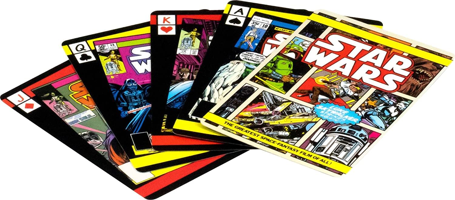 Star Wars Comic Book Covers Playing Cards | 52 Card Deck + 2 Jokers