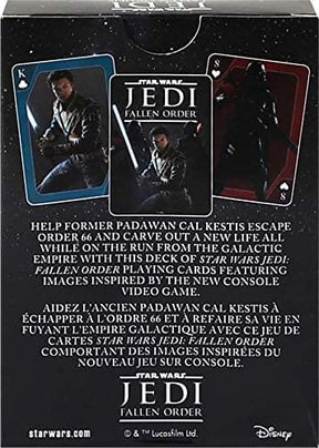 Star Wars Jedi Fallen Order Playing Cards | 52 Card Deck + 2 Jokers