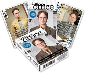 The Office Dwight Quotes Playing Cards | 52 Card Deck + 2 Jokers