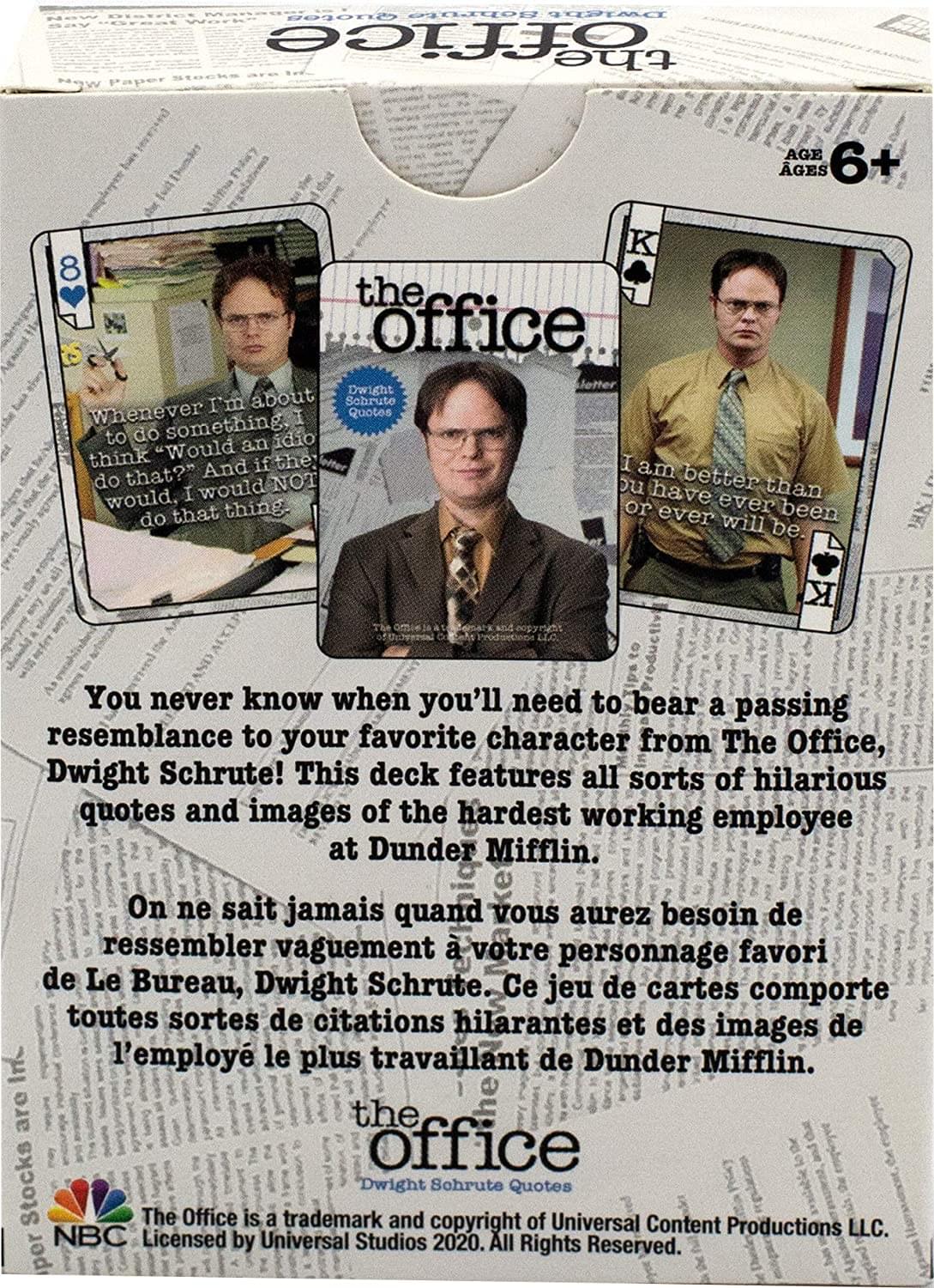 The Office Dunder Mifflin Playing Cards