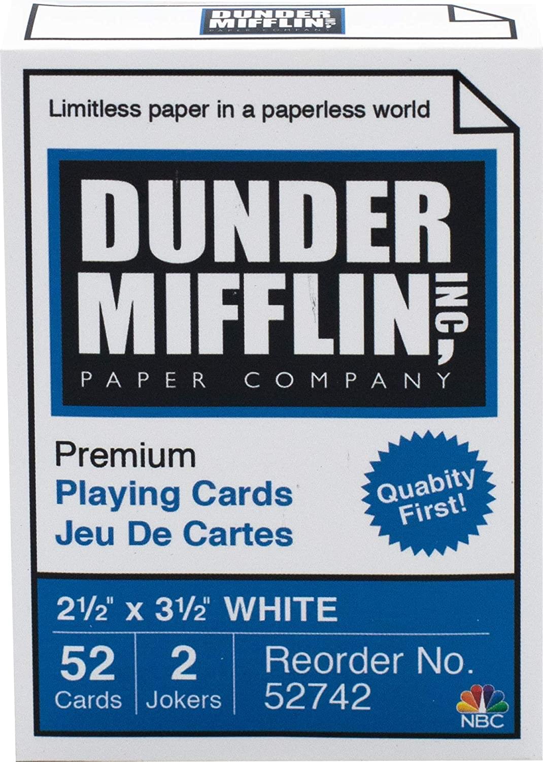 The Office Dunder Mifflin Playing Cards | 52 Card Deck + 2 Jokers