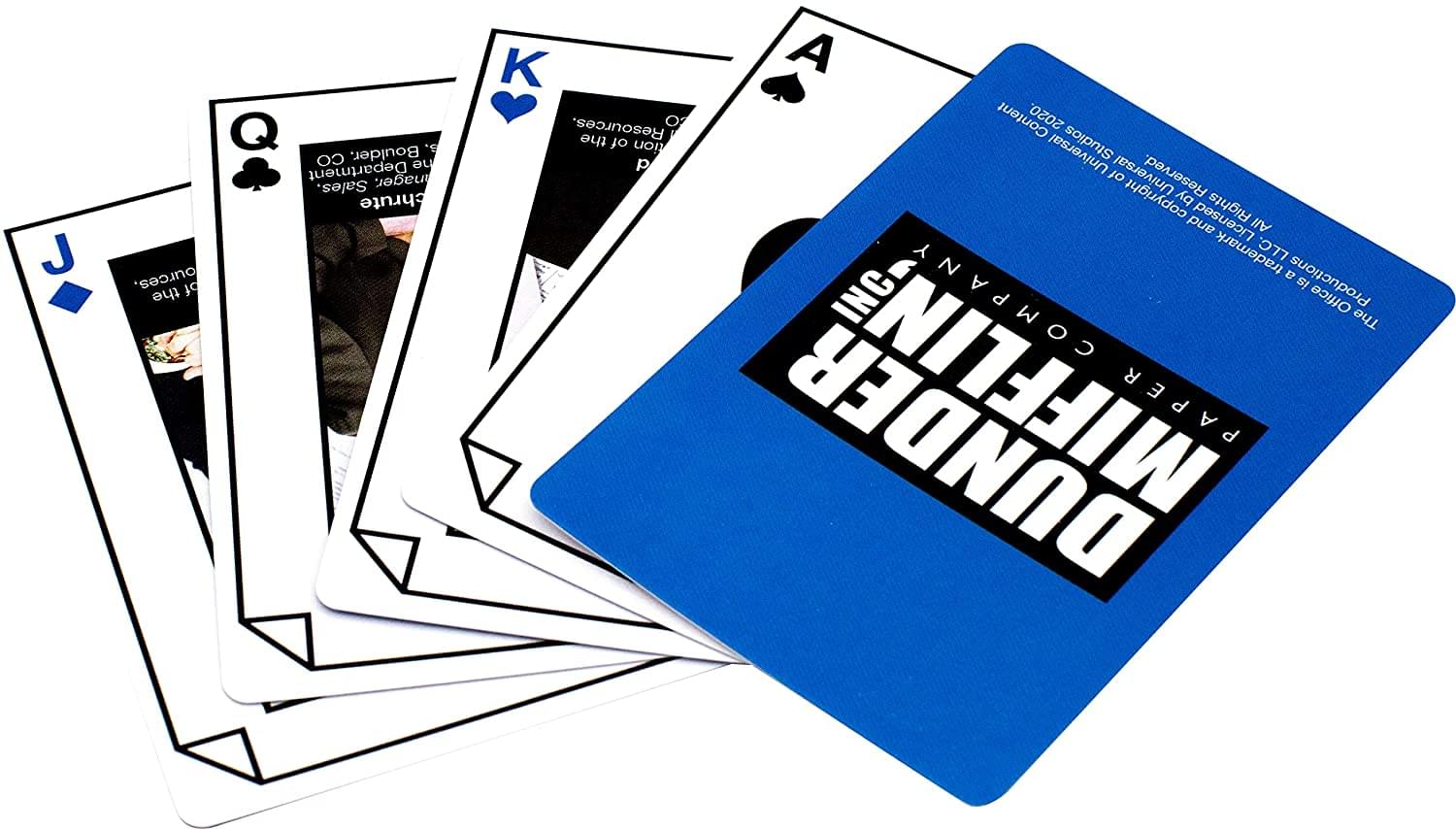 The Office Dunder Mifflin Playing Cards | 52 Card Deck + 2 Jokers