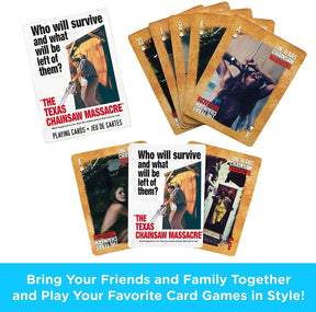 Texas Chainsaw Massacre Playing Cards
