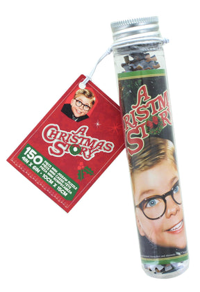 A Christmas Story 150 Piece Micro Jigsaw Puzzle In Tube