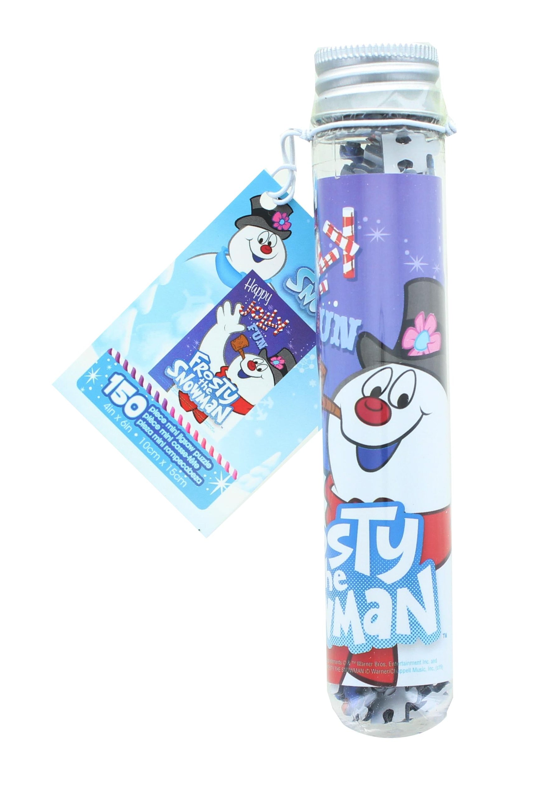 Frosty the Snowman 150 Piece Micro Jigsaw Puzzle In Tube