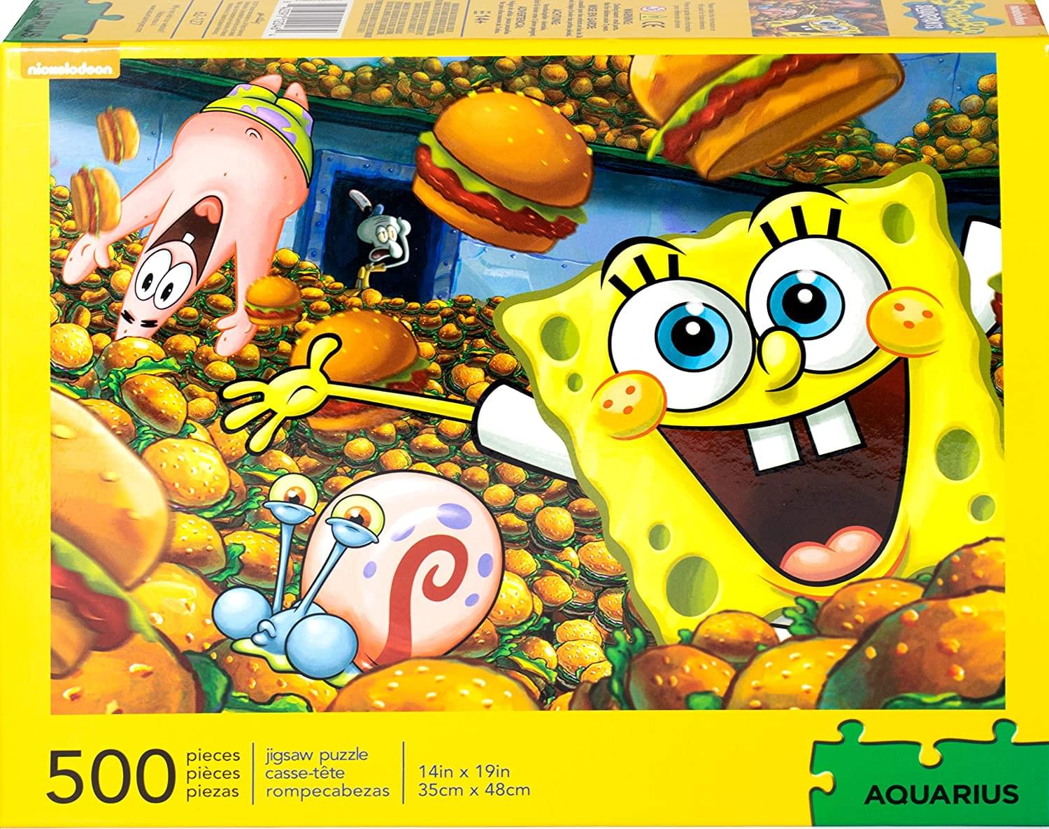 SpongeBob SquarePants 500 Piece Jigsaw Puzzle
